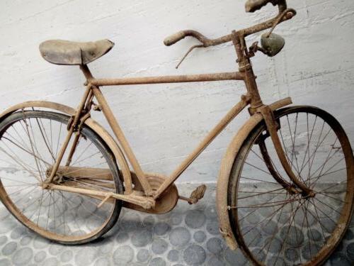bicicletta passeggio uomo antica freni bacchetta vintage
