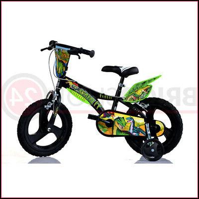 bicicletta per bambino 16 pollici dinosaur con