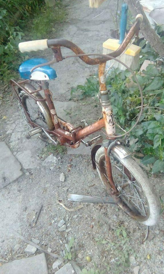 bicicletta pieghevole da bambino tipo graziella d