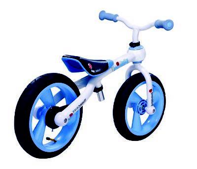 bicicletta senza pedali alluminio 12 blu gioco
