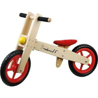 bicicletta senza pedali in legno gioco per