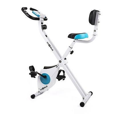 bicicletta statica bici fitness pieghevole ergonomica elettr