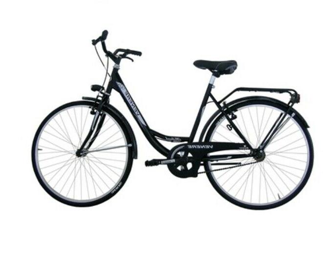 bicicletta unisex adulto nera 26 da passeggio