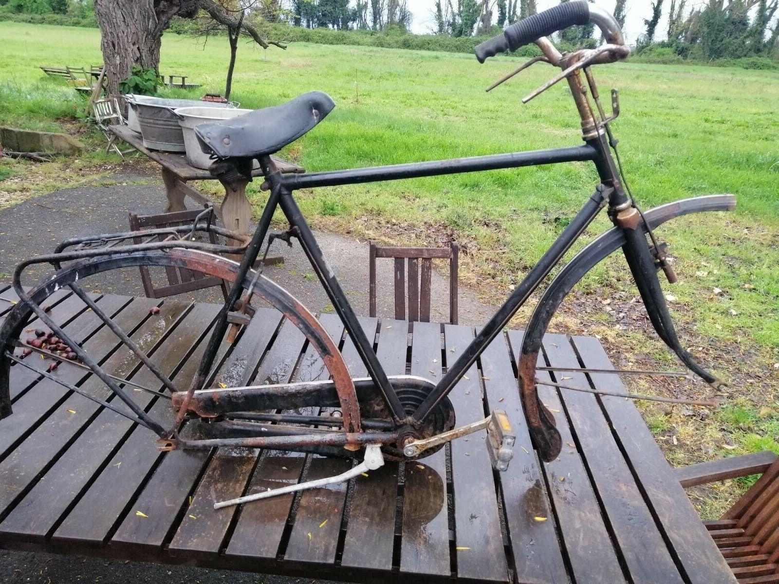 bicicletta uomo bici freni a bacchetta retro