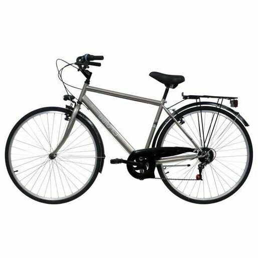 bicicletta uomo ragazzo city bike bianca 28