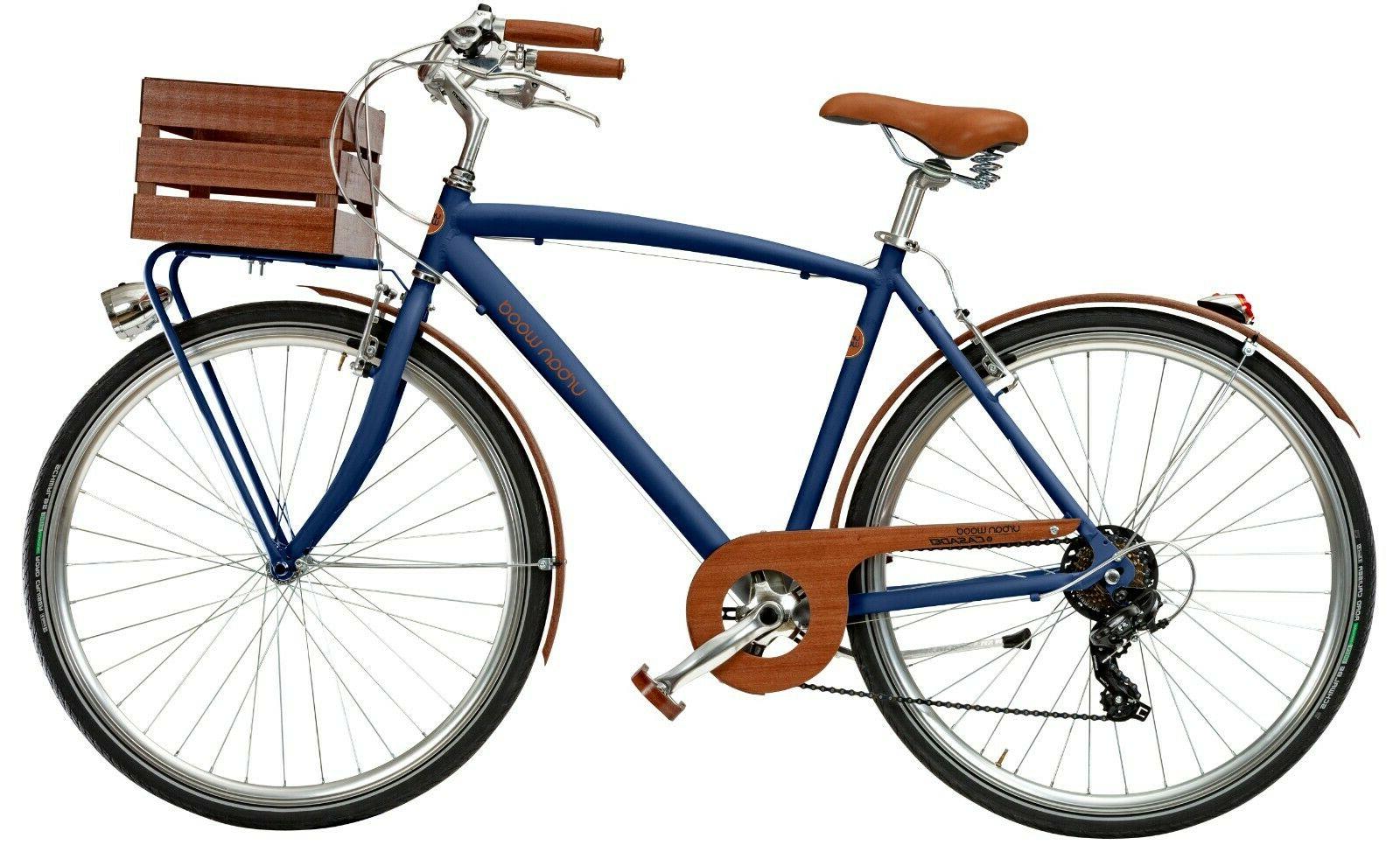 bicicletta urban wood 28 uomo 7 velocita