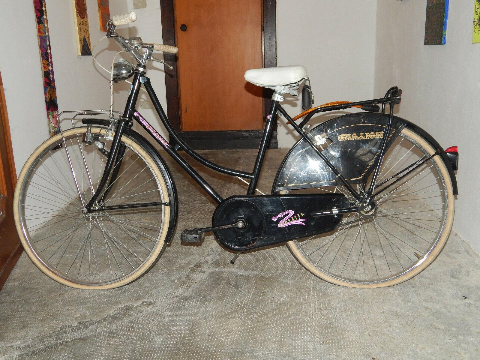 bicicletta weekend da donna nera in buono
