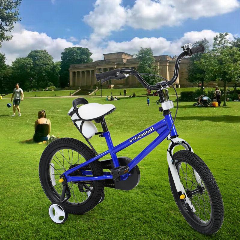 blu 16 pollici bambini bici bicicletta singola