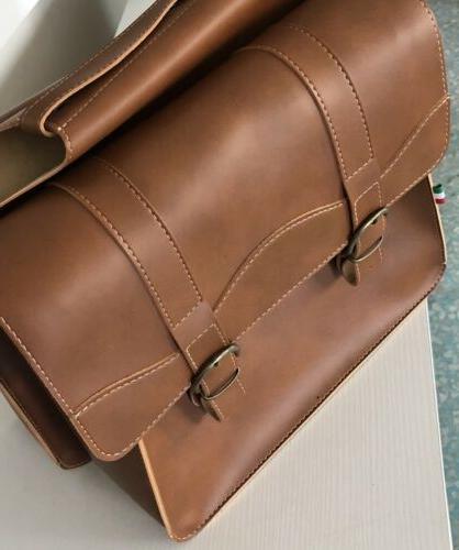 borsa bicicletta doppia posteriore bici similpelle