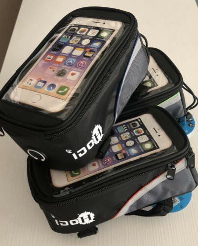 borsa porta oggetti e telefono bici bicicletta