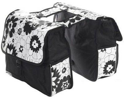 borsa posteriore laterali flower fiori bici bicicletta