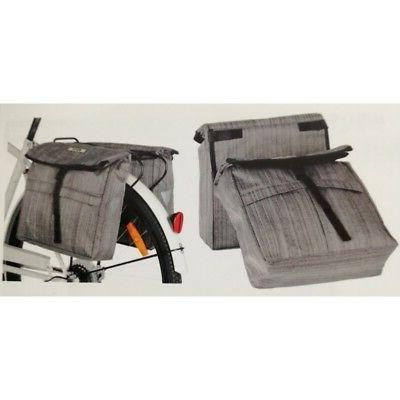 borsa posteriore laterali style canvass bici bicicletta