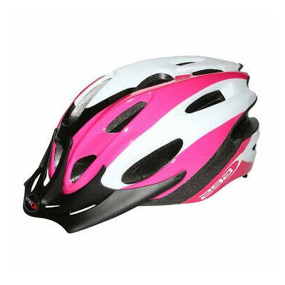 casco bicicletta adulto mountain bike rocket rosa