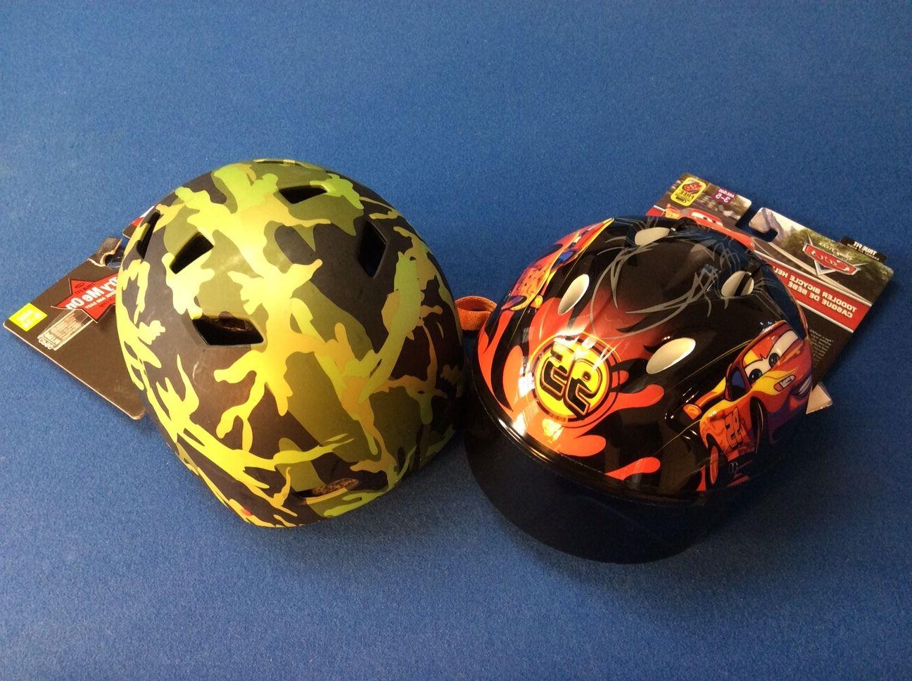 casco da bicicletta bambini disney cars eta