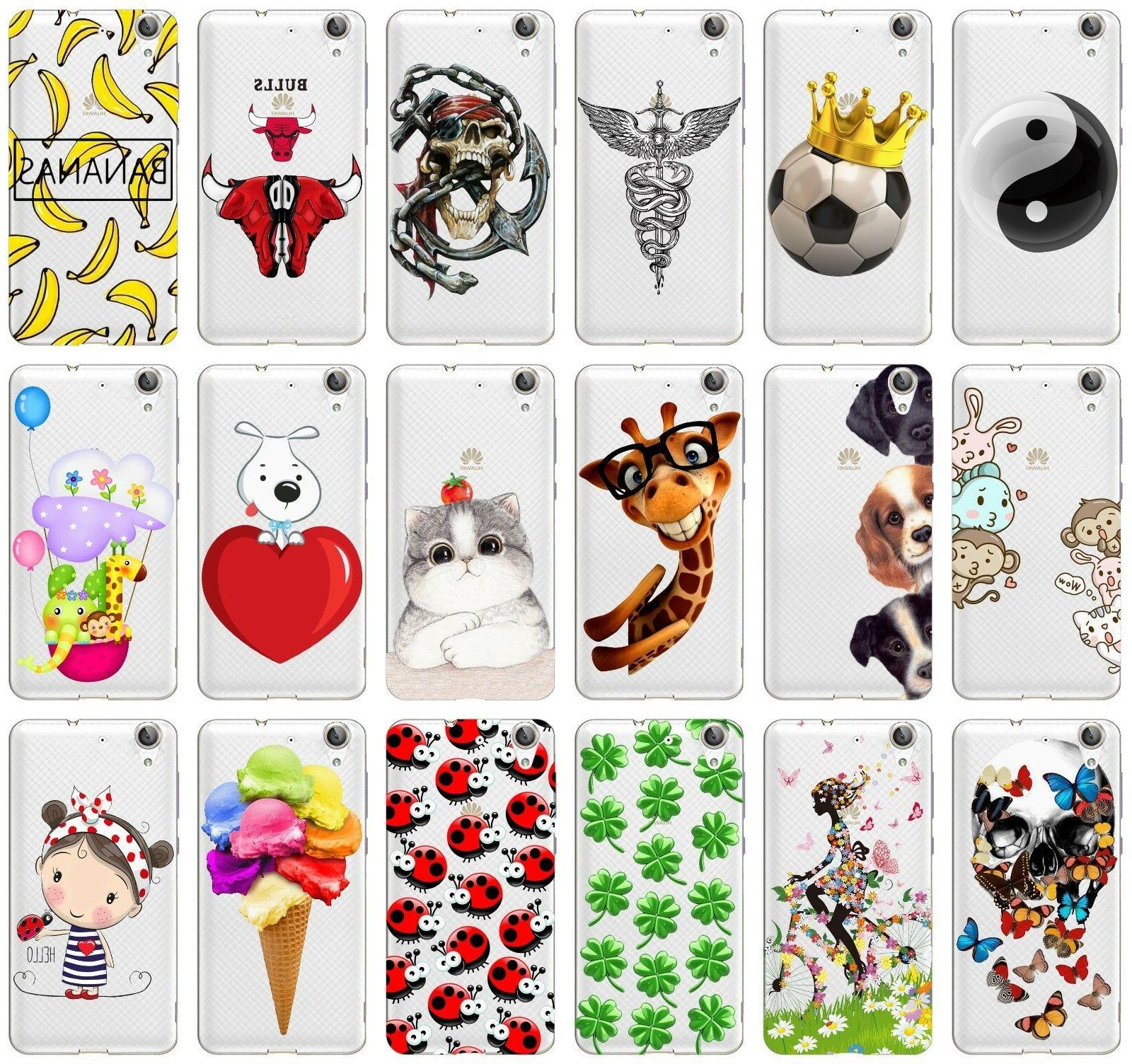 custodia cover morbida trasparente tpu per huawei