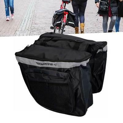 doppia sacca borsa posteriore per oggetti bicicletta