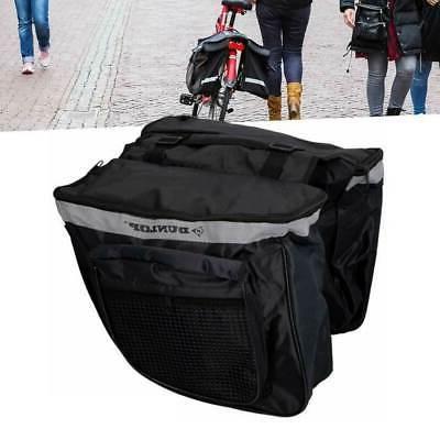 doppia sacca borsa posteriore per oggetti bicicletta