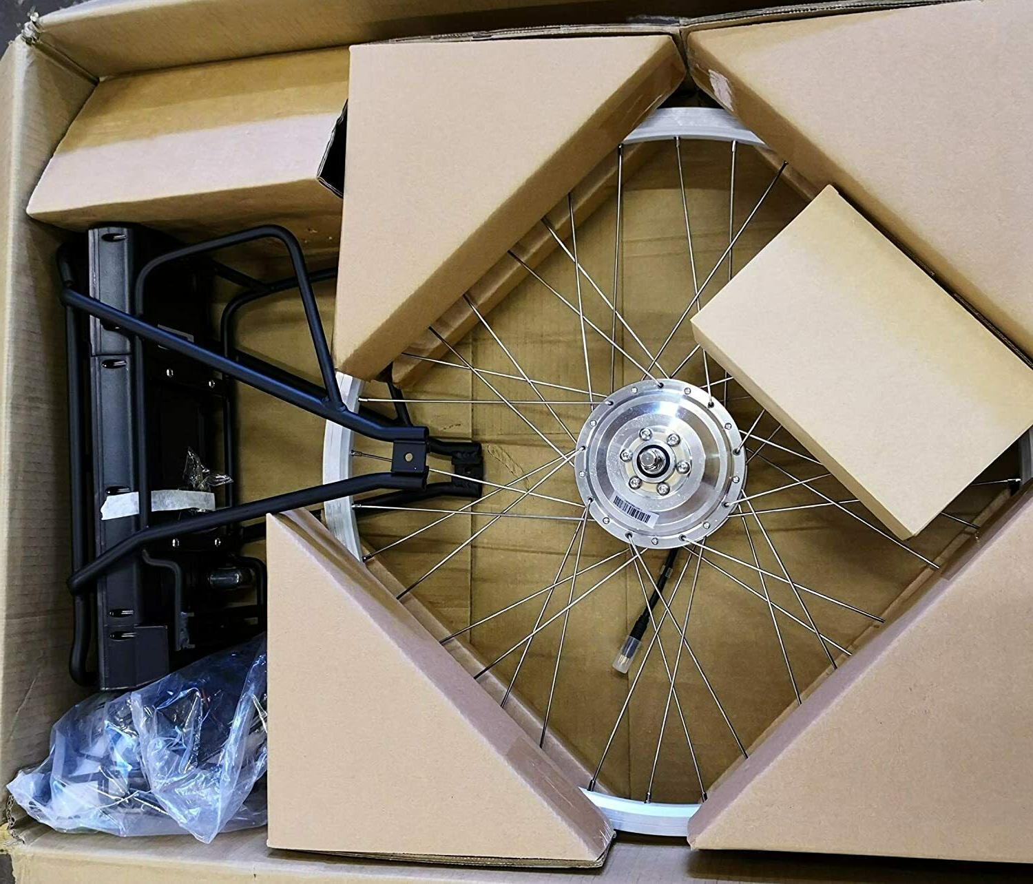 ebike bicicletta elettrica conversione kit 36v 250w