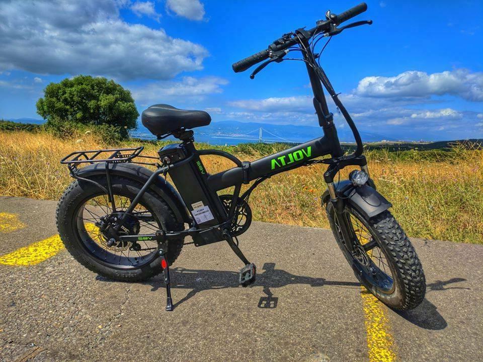 fat bike a pedalata assistita uomo e