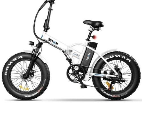 fat bike bicicletta elettrica pieghevole a pedalata
