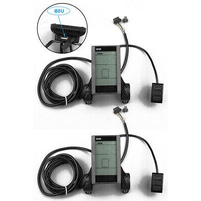 fornitura bicicletta lcd display ebike elettrica outdoor