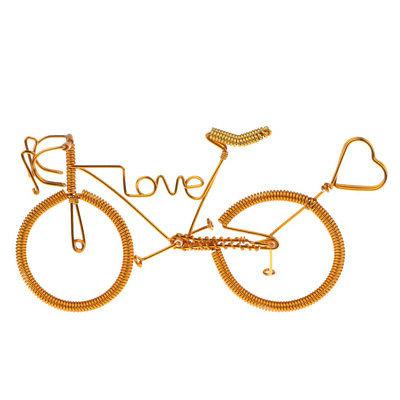 giocattolo bicicletta fatto mano miniatura ornamento desktop