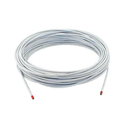 guaina anti compressione teflon 5 mm bianco