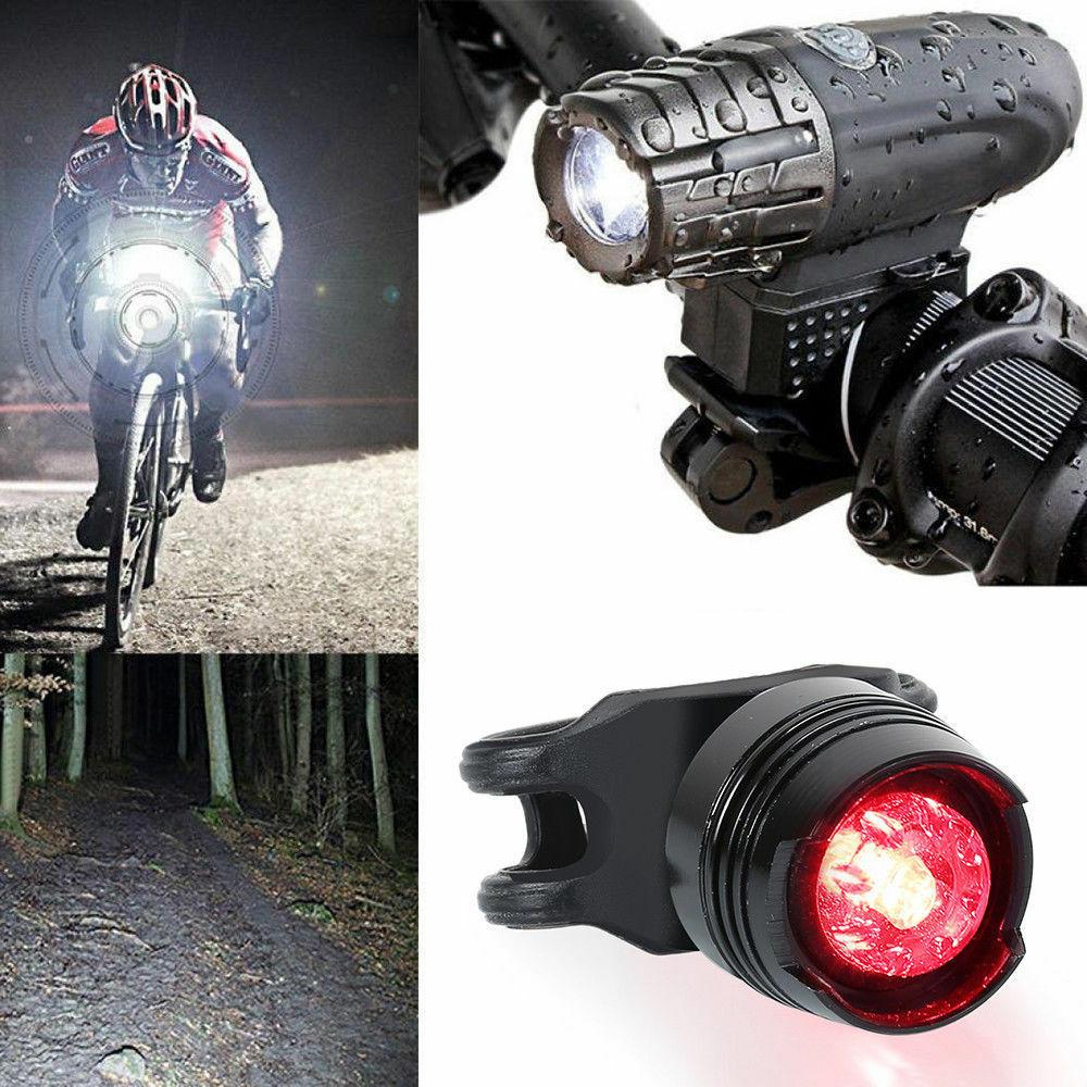 kit 2 luci bici led anteriore posteriore