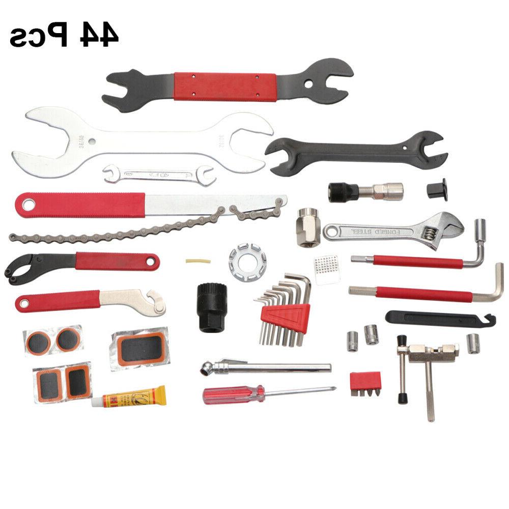 kit 44 attrezzi strumenti riparazione manutenzione bici