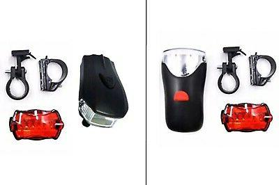 kit illuminazione bici faro led luci bicicletta