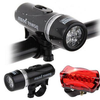 kit luci bici bicicletta anteriore 5 led