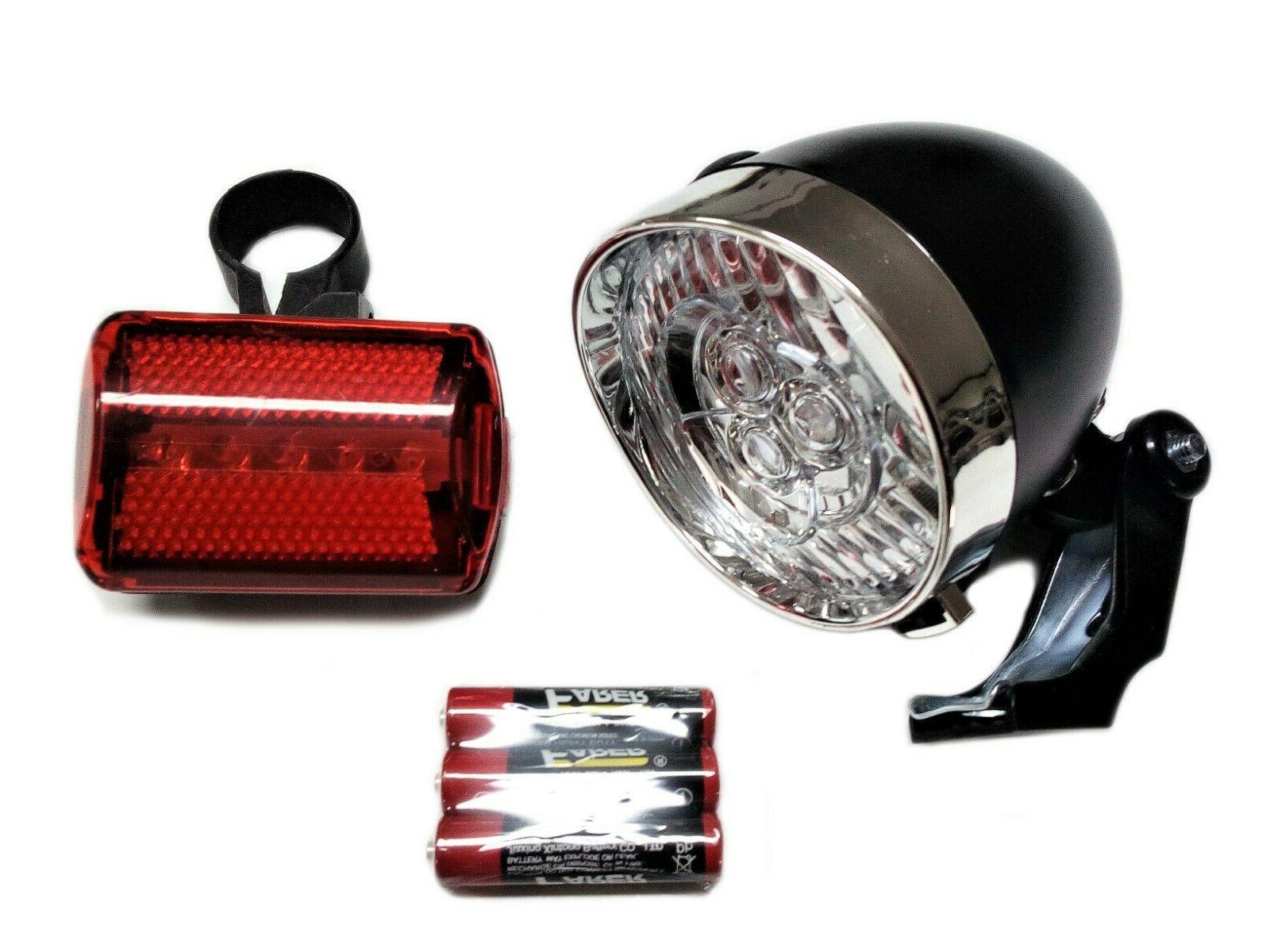 kit luci led bicicletta fanale anteriore e
