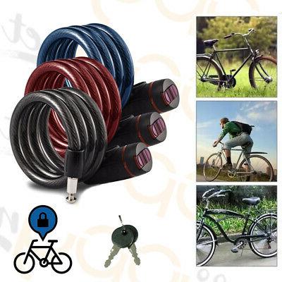 lucchetto catena per bici bicicletta cavo acciaio