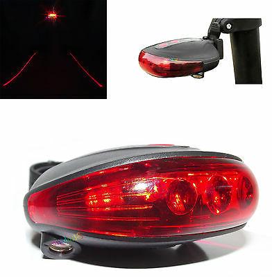 luce 5 led con 2 laser per