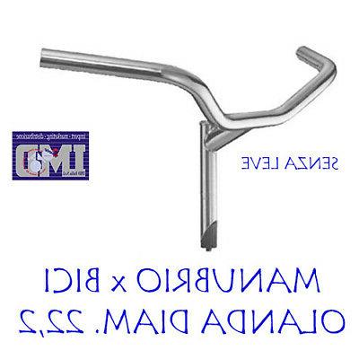 manubrio per bici donna bicicletta diametro 22