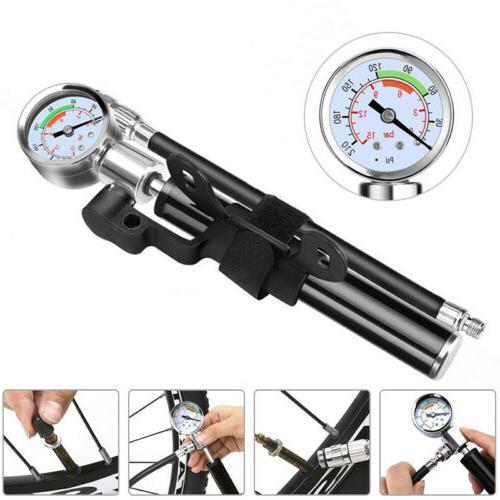 mini set di pompa per bicicletta gonfiatore