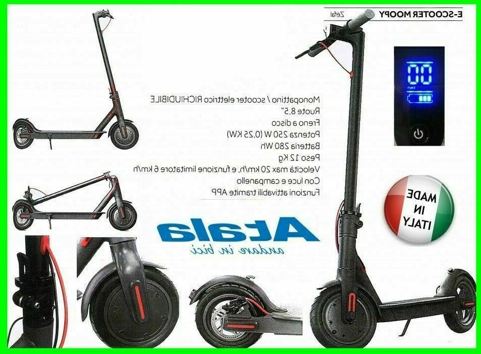 monopattino elettrico pieghevole e scooter moopy con
