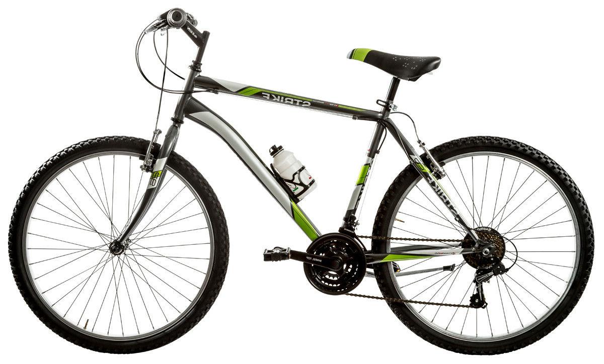 mtb 26 strike 18v colore titanio verde