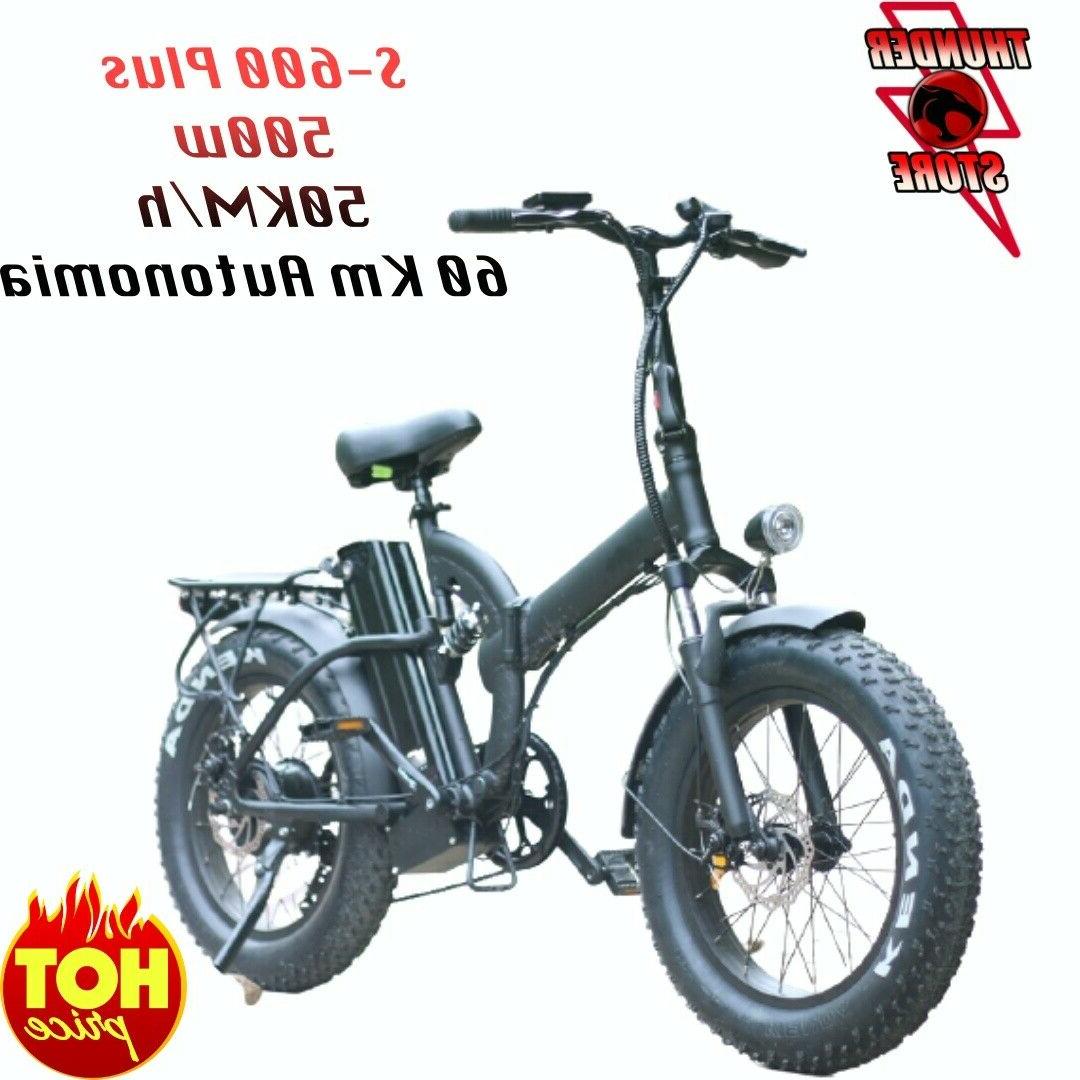 mtb bicicletta fat bike elettrica s600 plus