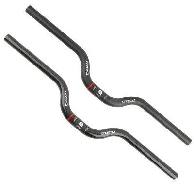 fibra di carbonio pieghevole manubrio bici bicicletta