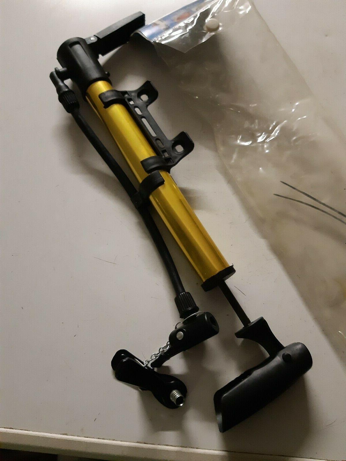 pompa ruote bicicletta portatile pompetta manuale gonfia