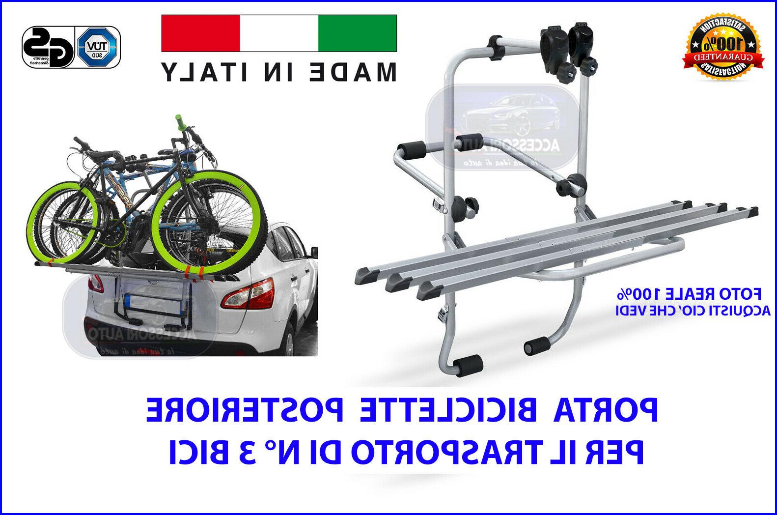 porta bici posteriore porta biciclette per fiat