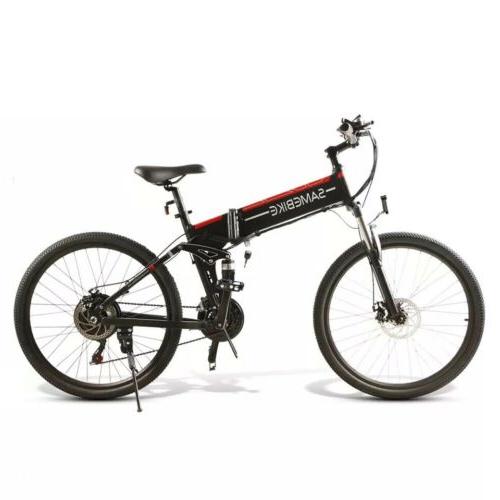samebike lo26 48v 500w bicicletta elettrica della