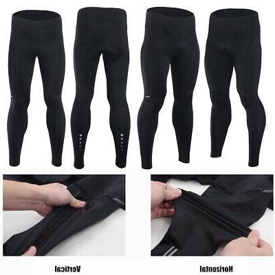 uomo ciclismo bicicletta pantaloni spugna imbottito compress