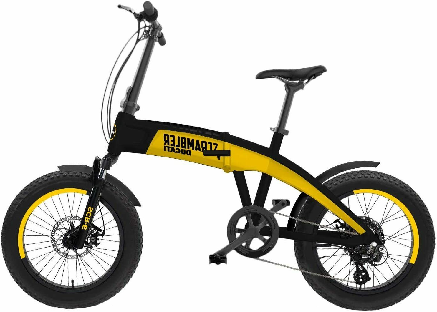 scrambler scr e bicicletta elettrica 250w