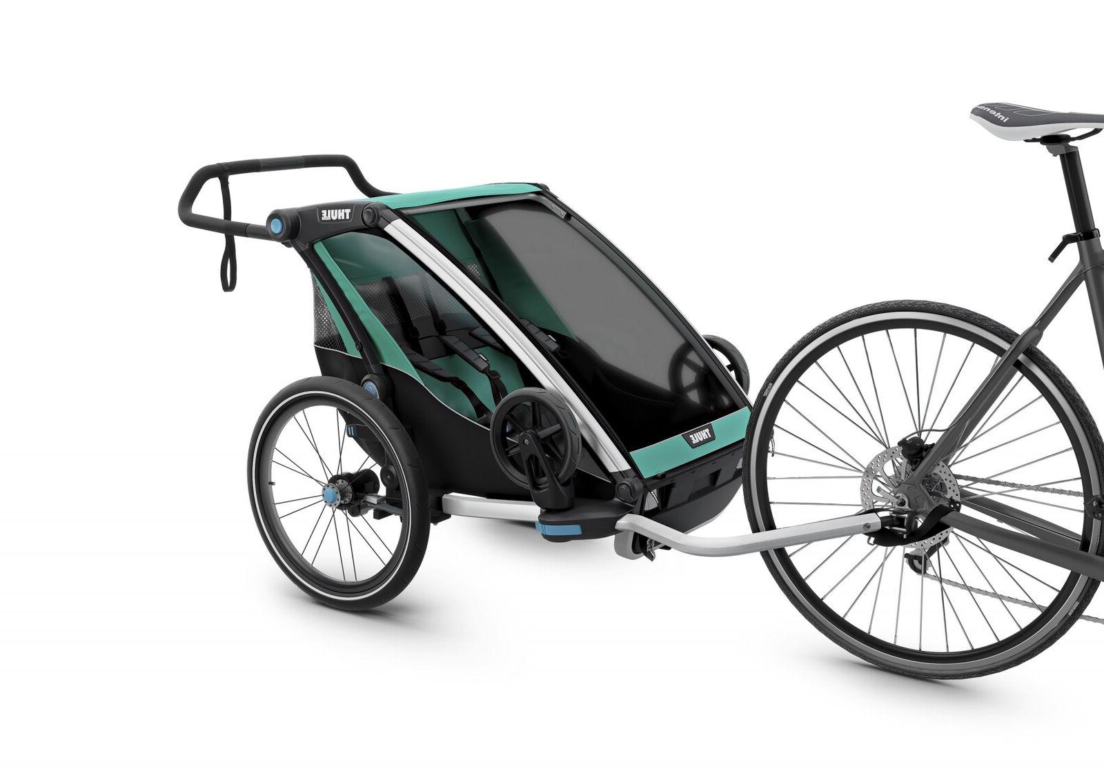 sostegno bicicletta chariot lite 2 rimorchio per