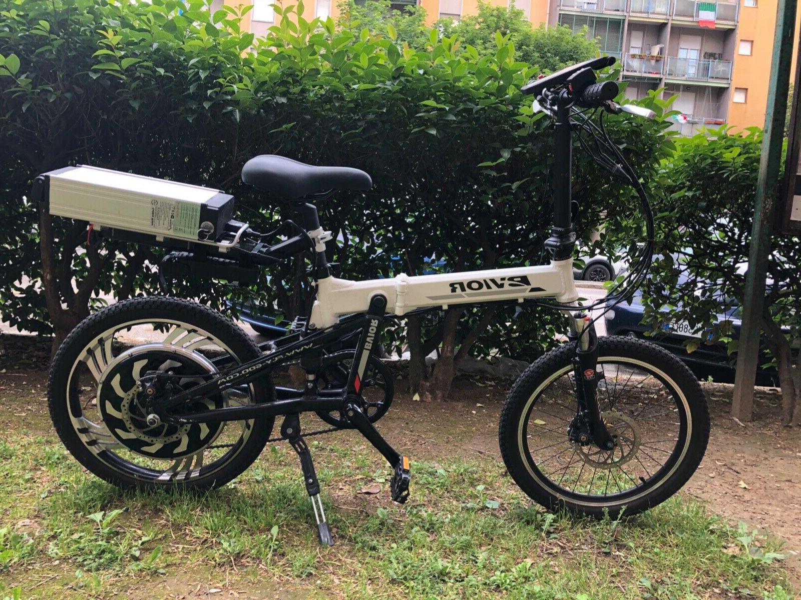 stupenda bici elettrica pieghevole 600