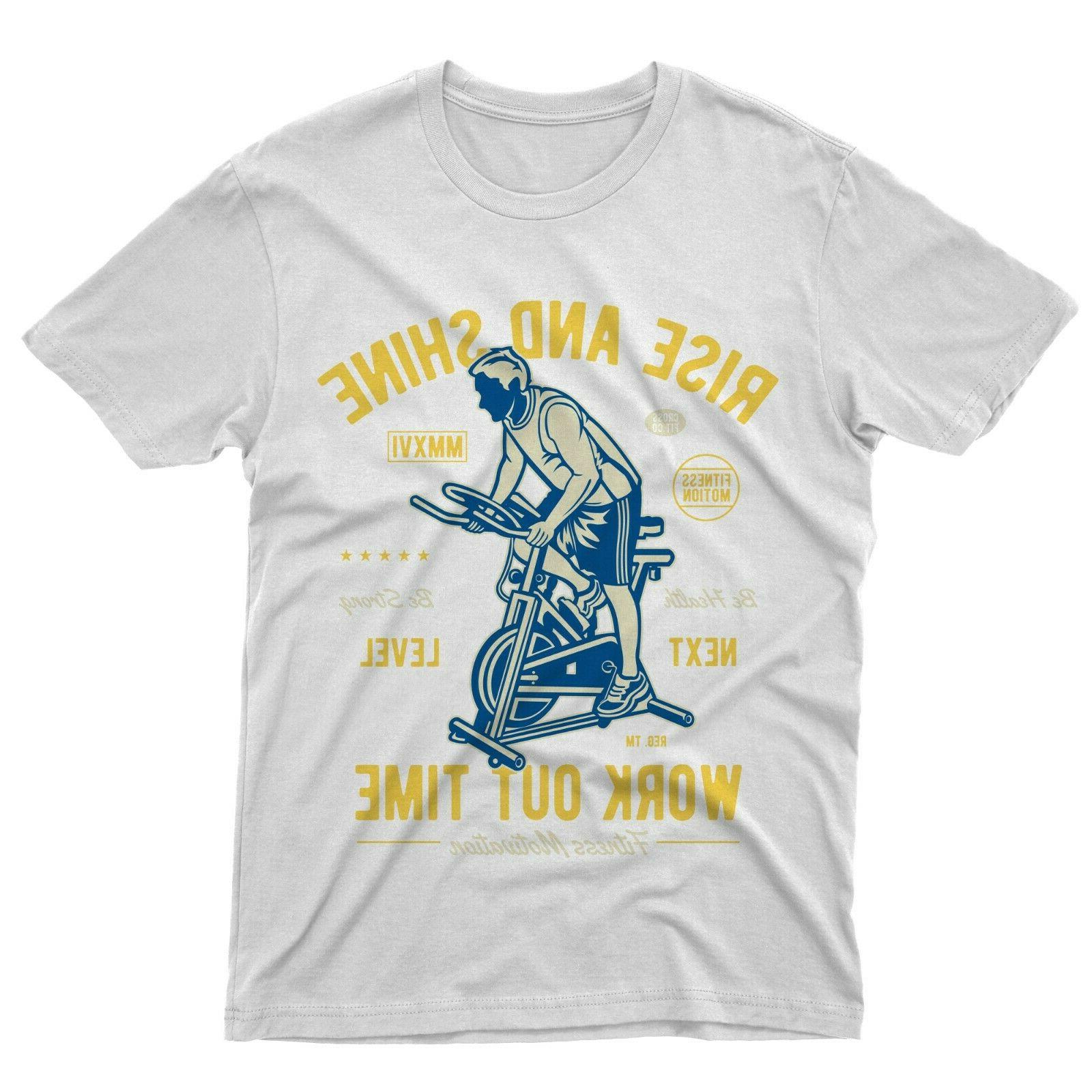 t shirt fm10 maglietta work out time