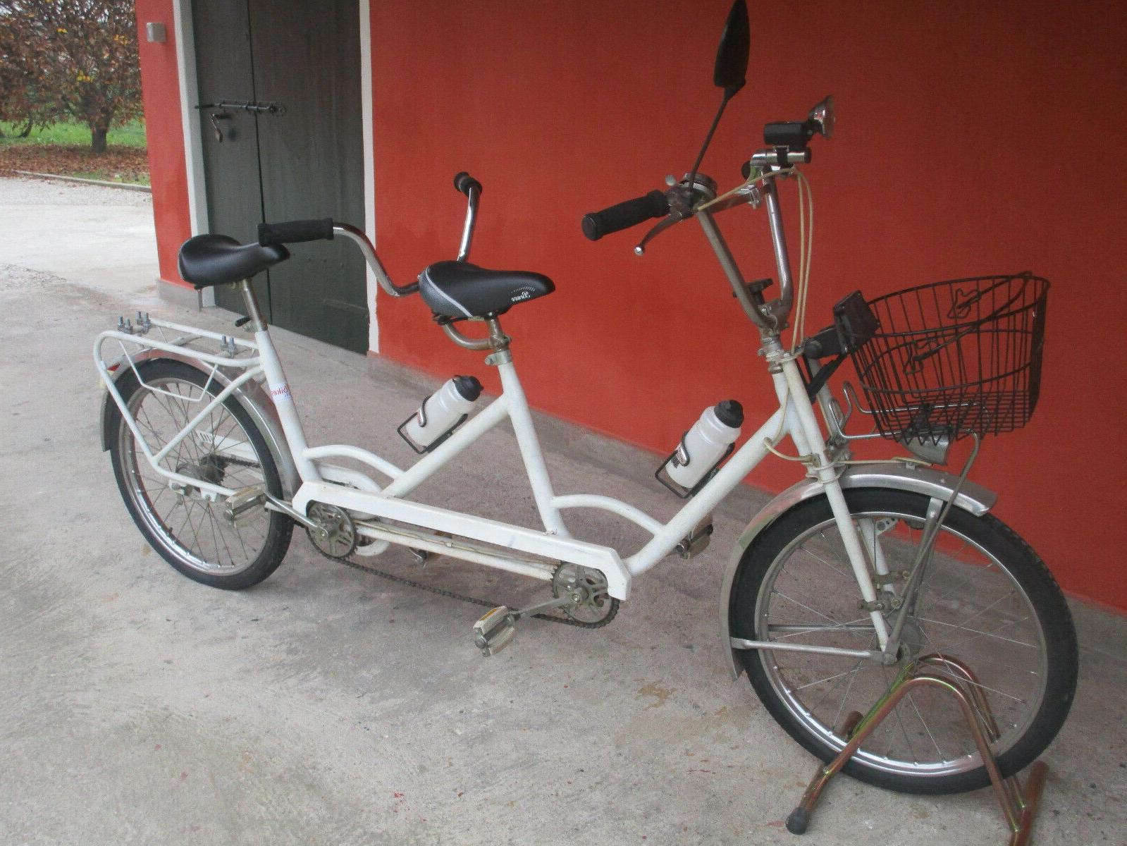 tandem tipo bianco ruote da 24 con