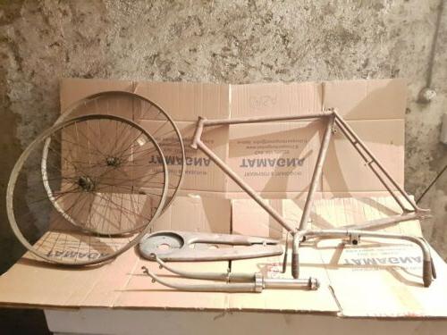 telaio completo con manubrio bici topazio bacchette